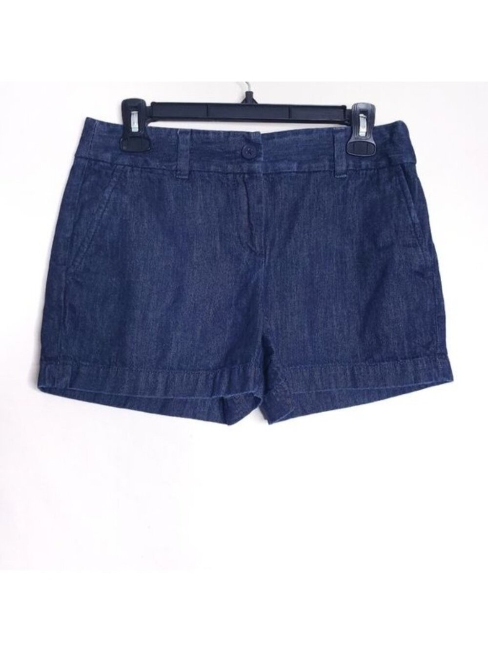 Loft 4" Short Dark Wash Classic Denim Jean Shorts Women's Size 0